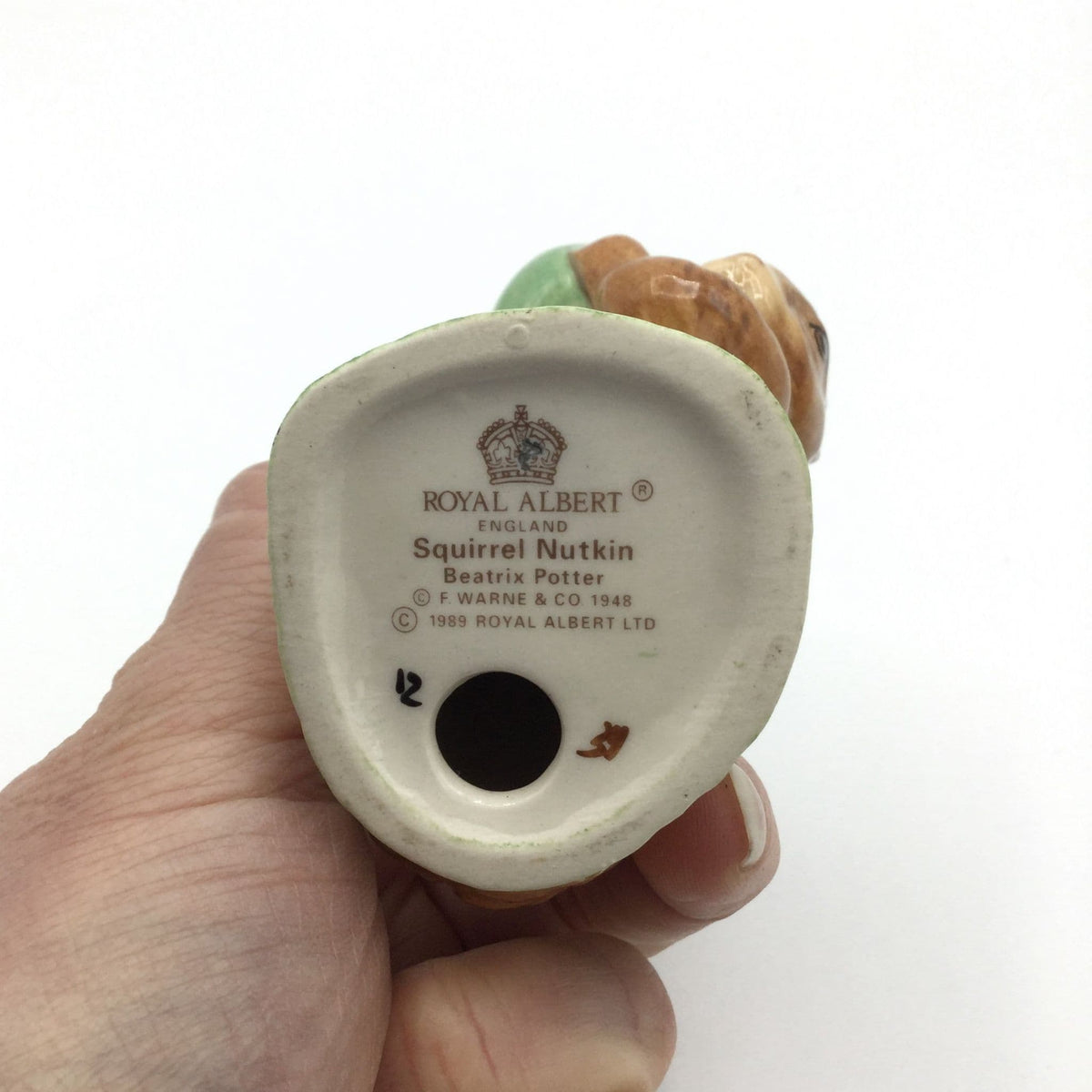 Royal Albert Squirrel Nutkin Figurine - Beeches Vintage