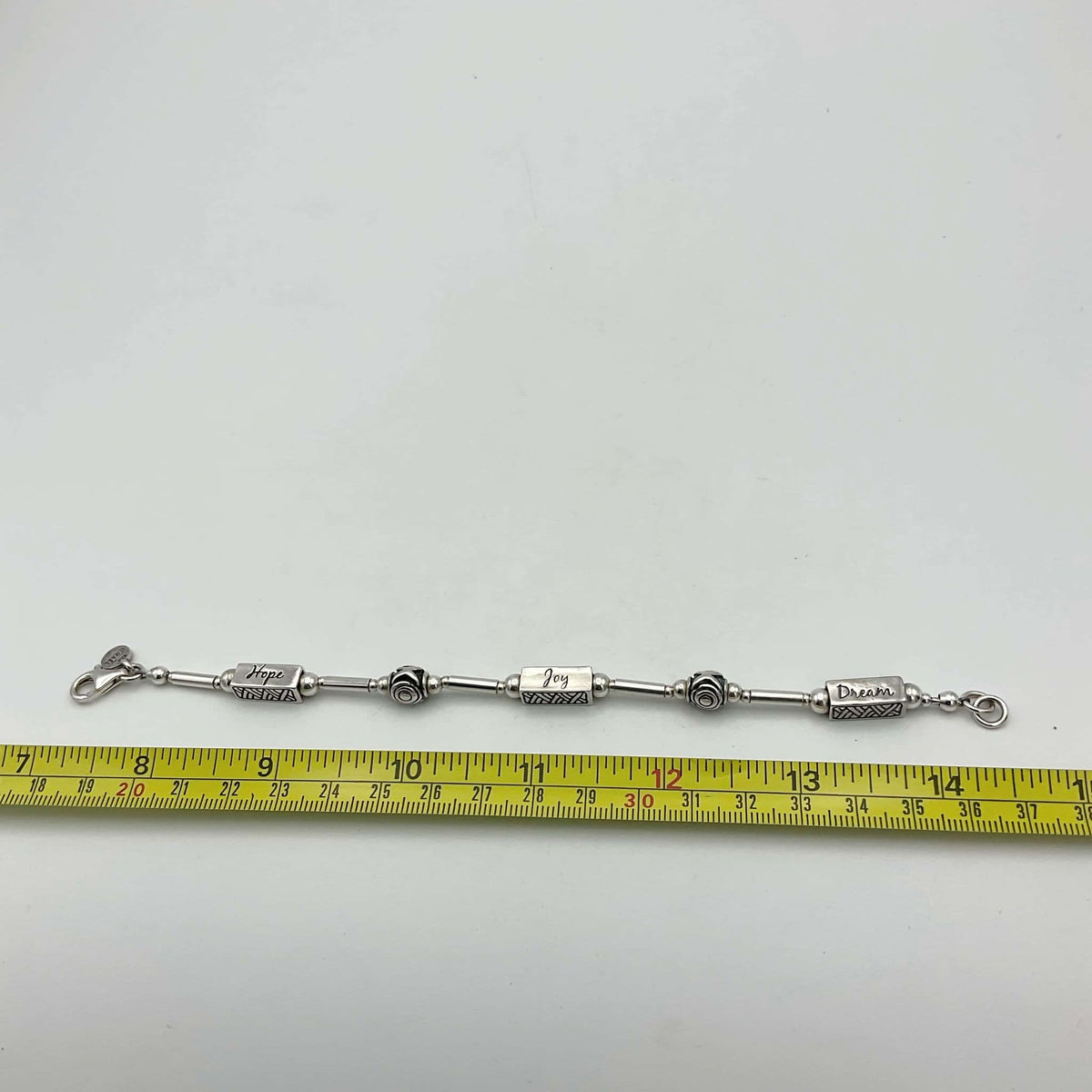 Silpada Joy Hope Dream Silver Bracelet, Israel Silver - Beeches Vintage