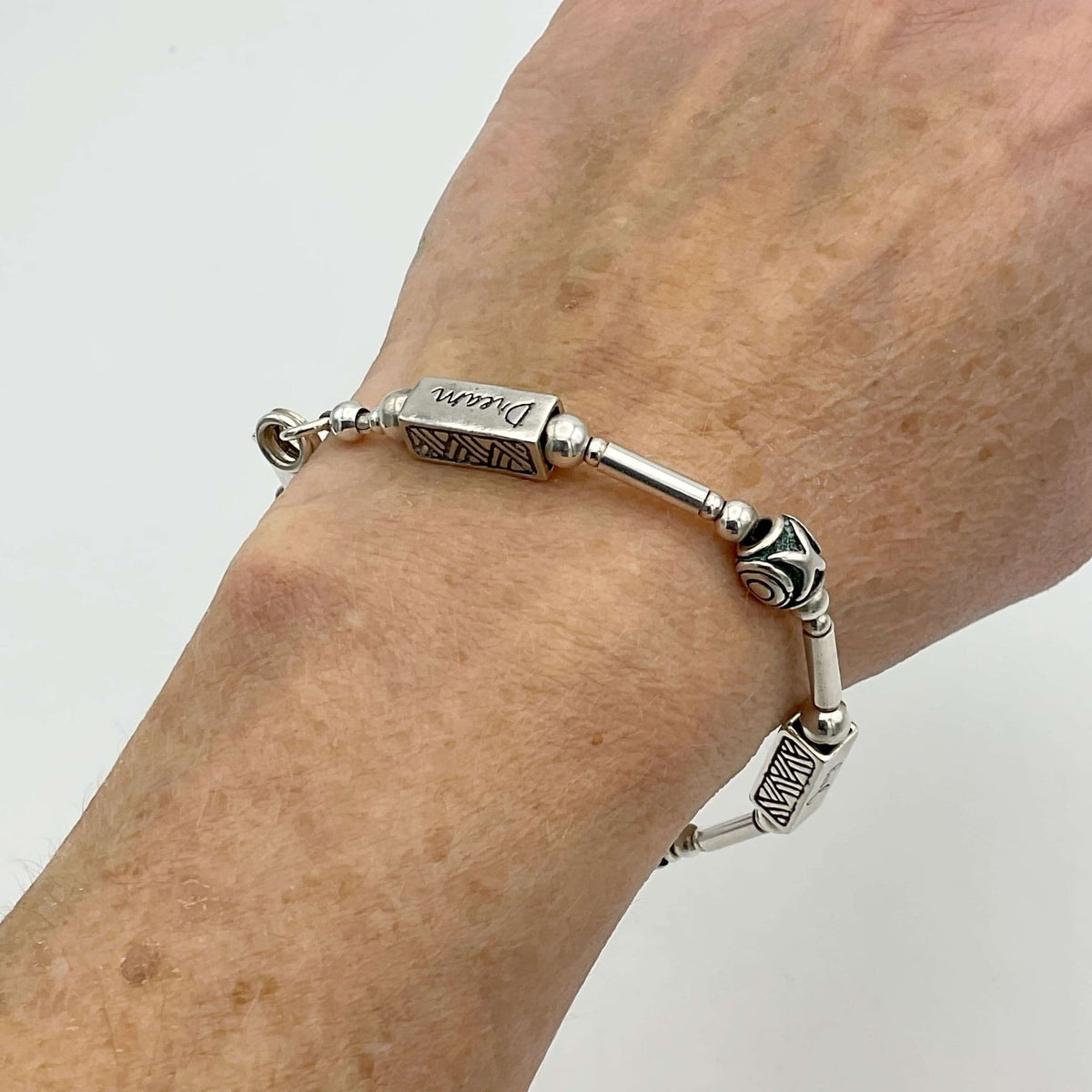 Silpada Joy Hope Dream Silver Bracelet, Israel Silver - Beeches Vintage