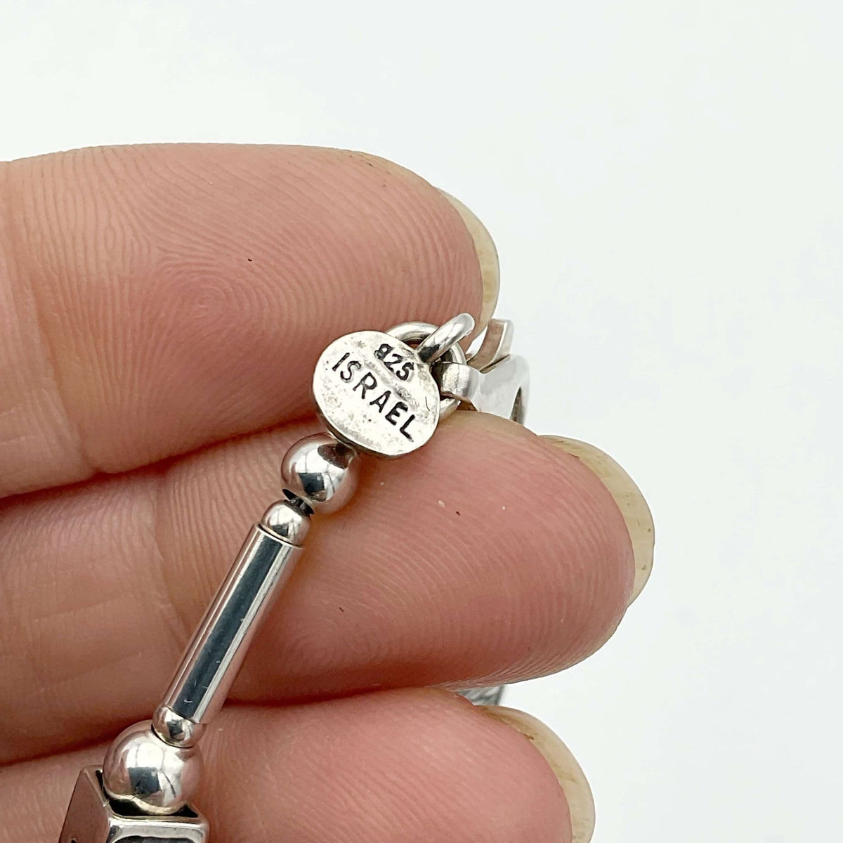Silpada Joy Hope Dream Silver Bracelet, Israel Silver - Beeches Vintage