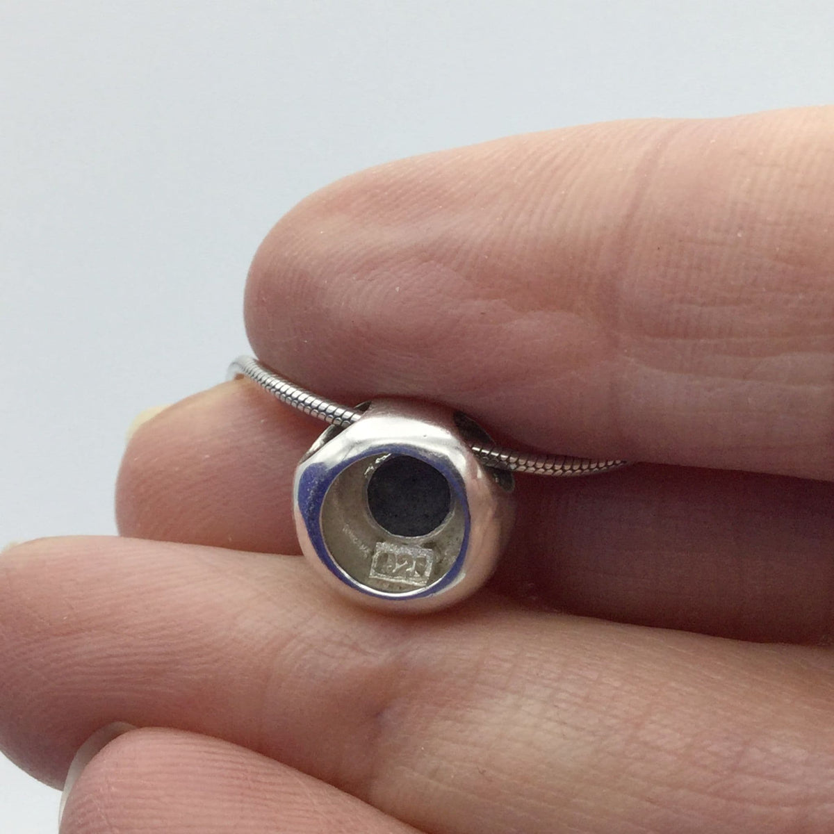Silver Eye Pendant Necklace - Beeches Vintage