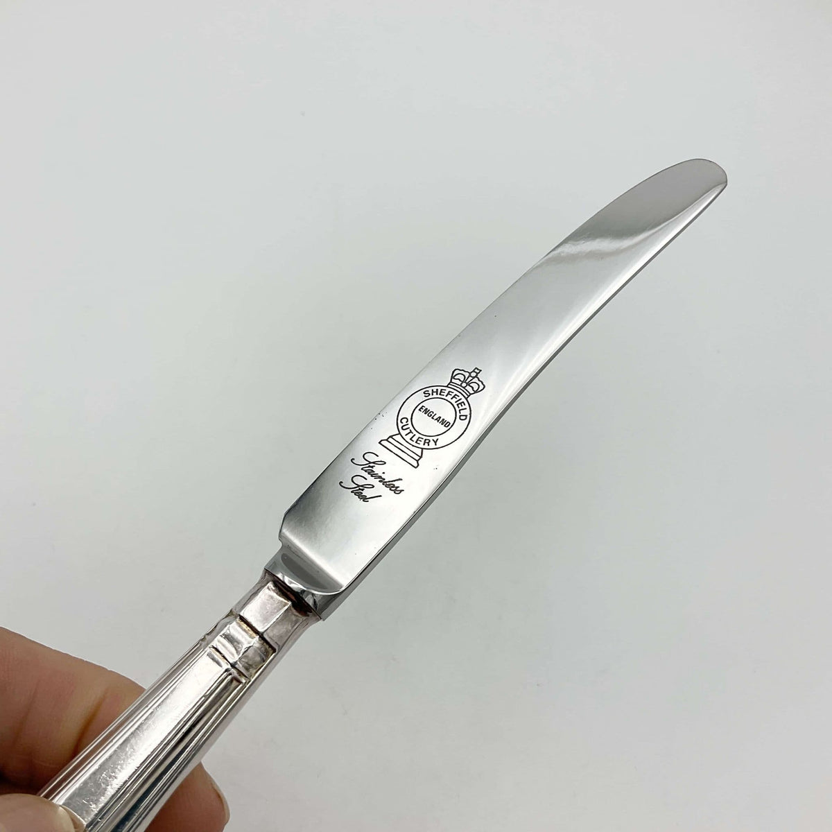 Silver Plated Dessert Knives Set - Beeches Vintage