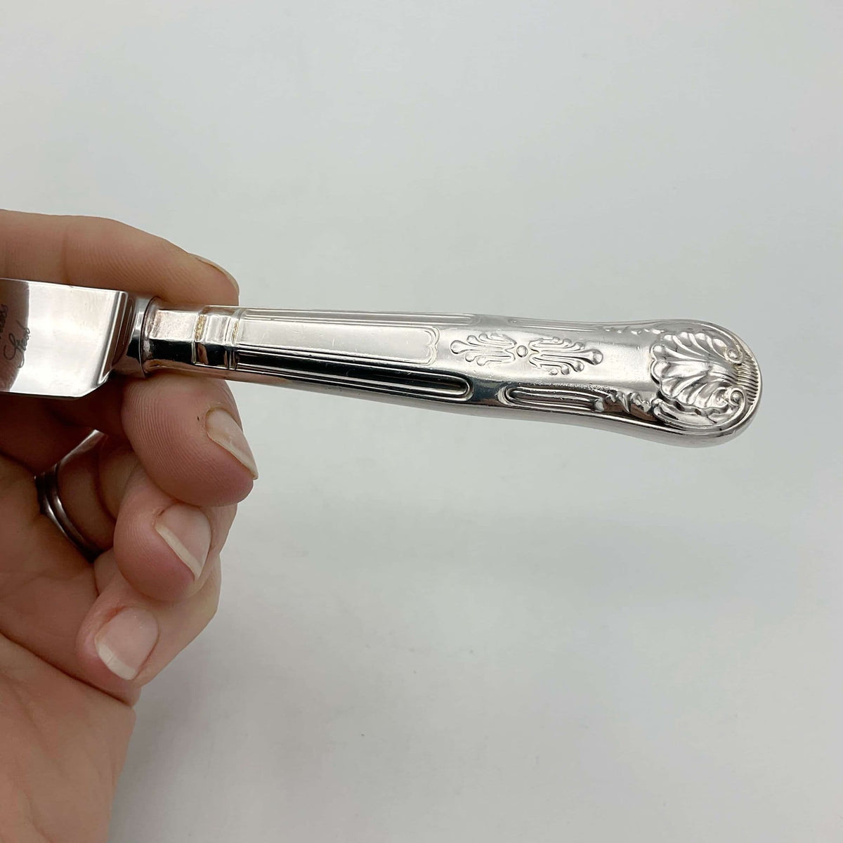 Silver Plated Dessert Knives Set - Beeches Vintage