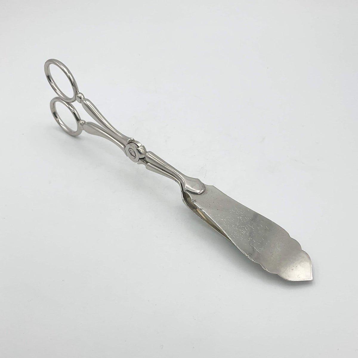 Silver Plated Serving Tongs - Beeches Vintage