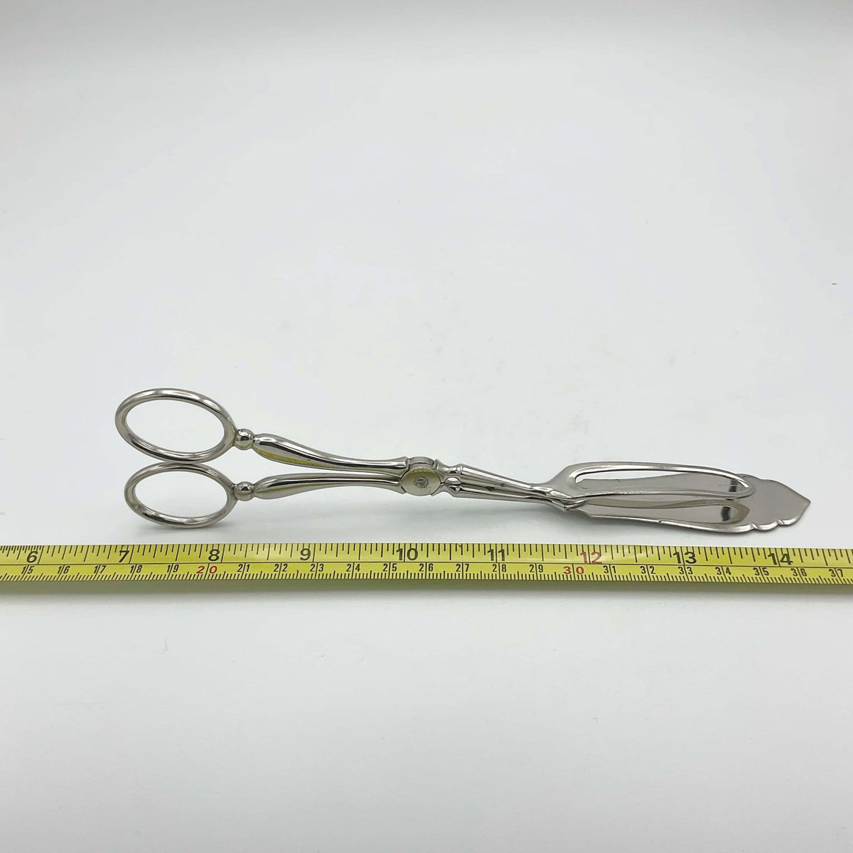Silver Plated Serving Tongs - Beeches Vintage