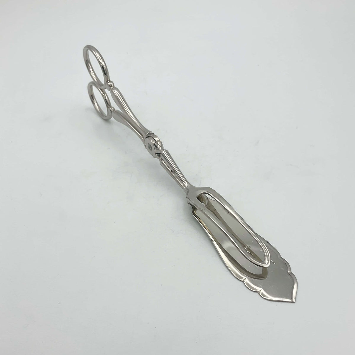 Silver Plated Serving Tongs - Beeches Vintage