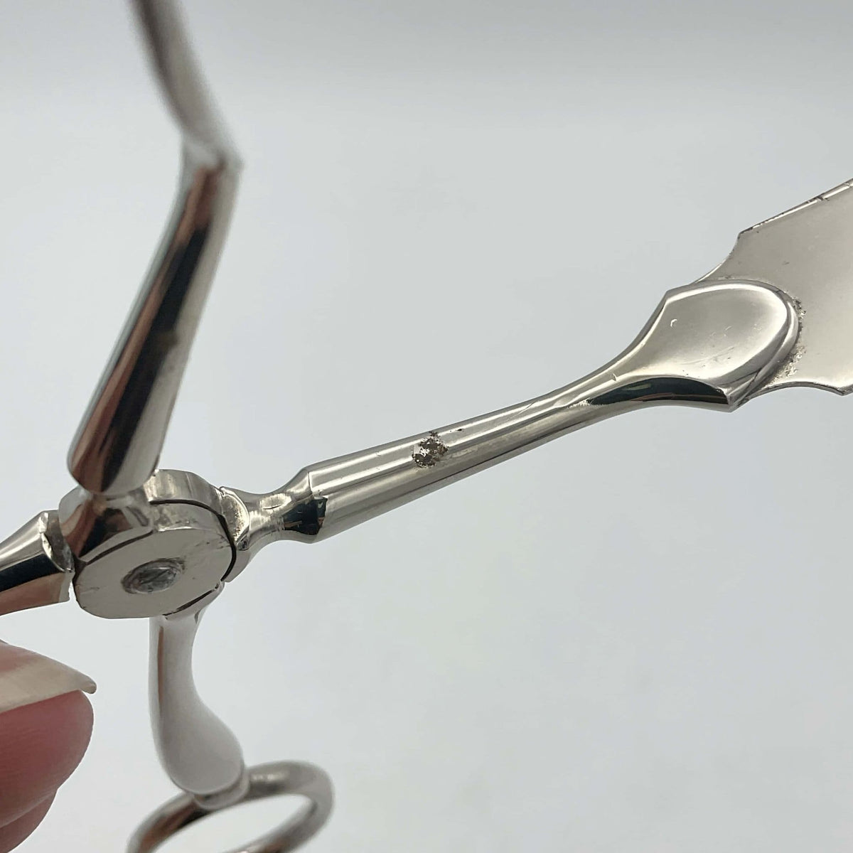 Silver Plated Serving Tongs - Beeches Vintage