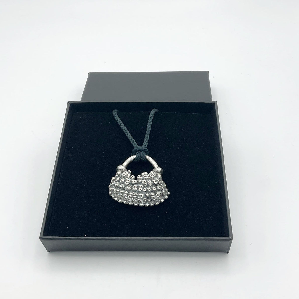 Solid Silver Boho Pendant Necklace, Skull Necklace, Sterling Silver Pendant - Beeches Vintage