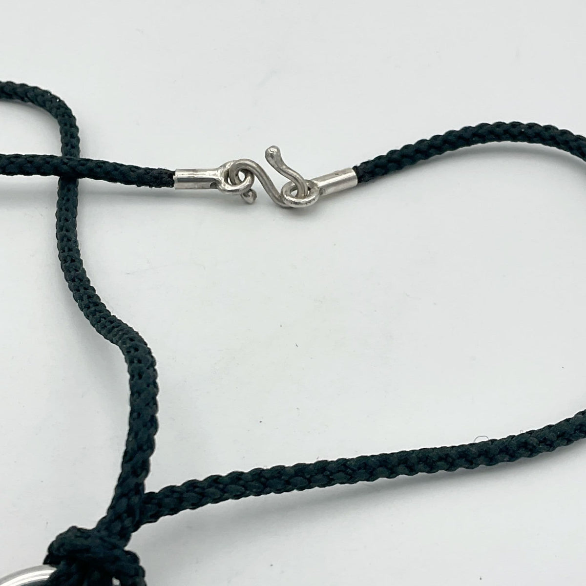 Solid Silver Boho Pendant Necklace, Skull Necklace, Sterling Silver Pendant - Beeches Vintage