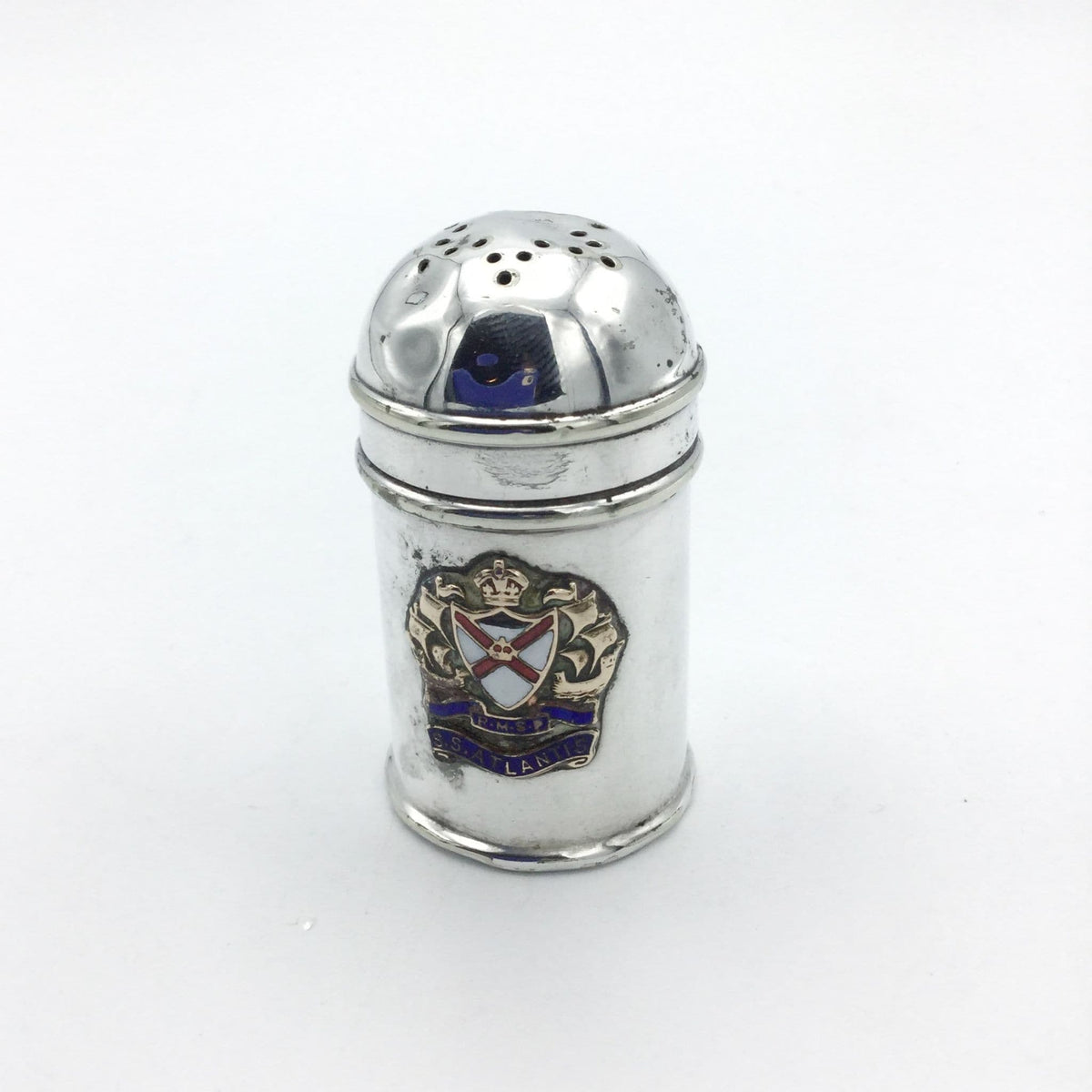 SS Atlantis Silver Plated Pepper Pot - Beeches Vintage