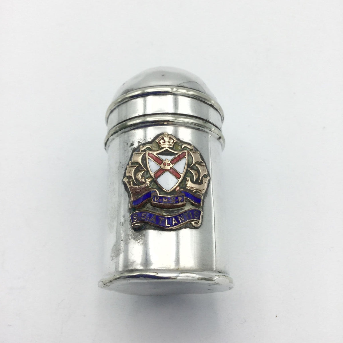 SS Atlantis Silver Plated Pepper Pot - Beeches Vintage