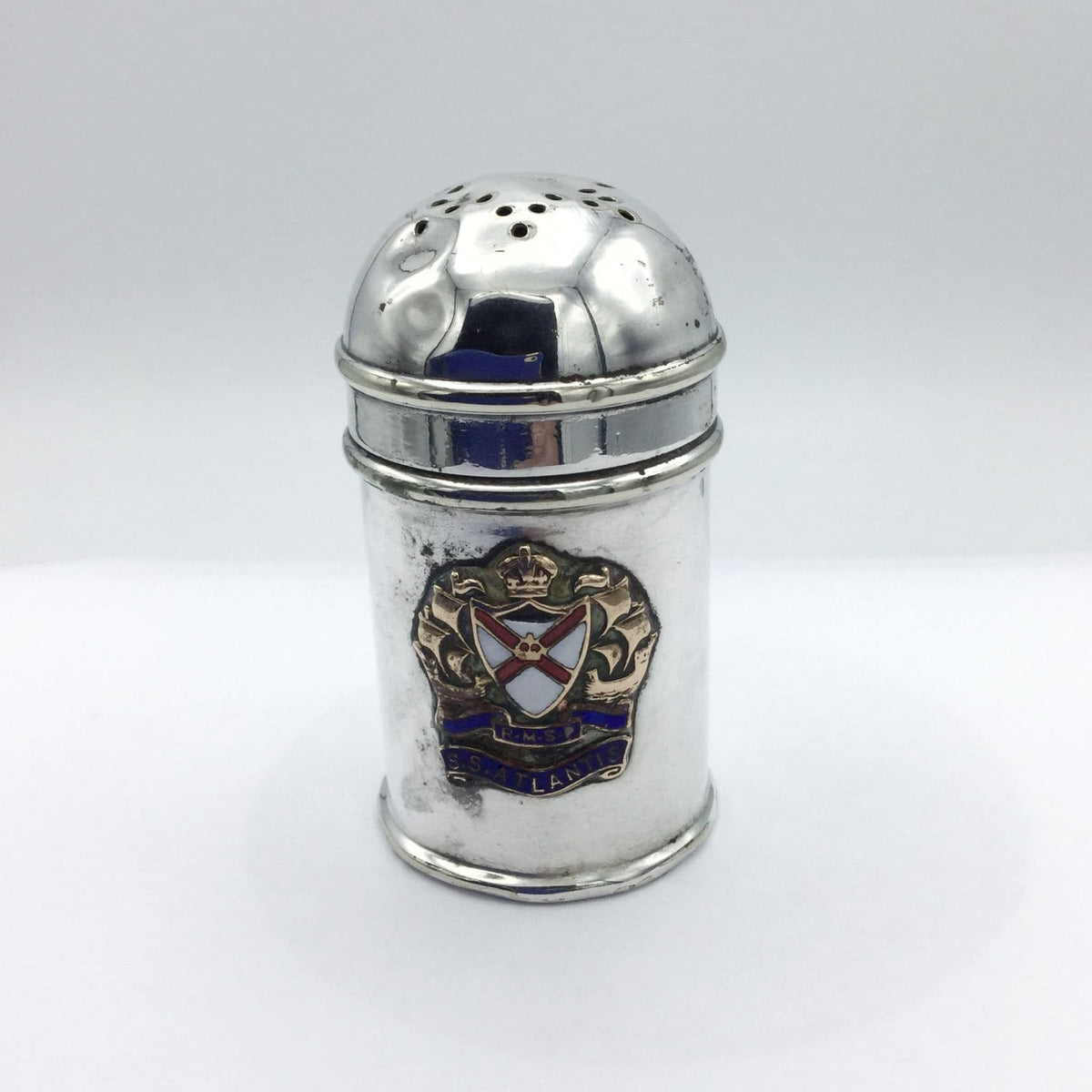 SS Atlantis Silver Plated Pepper Pot - Beeches Vintage