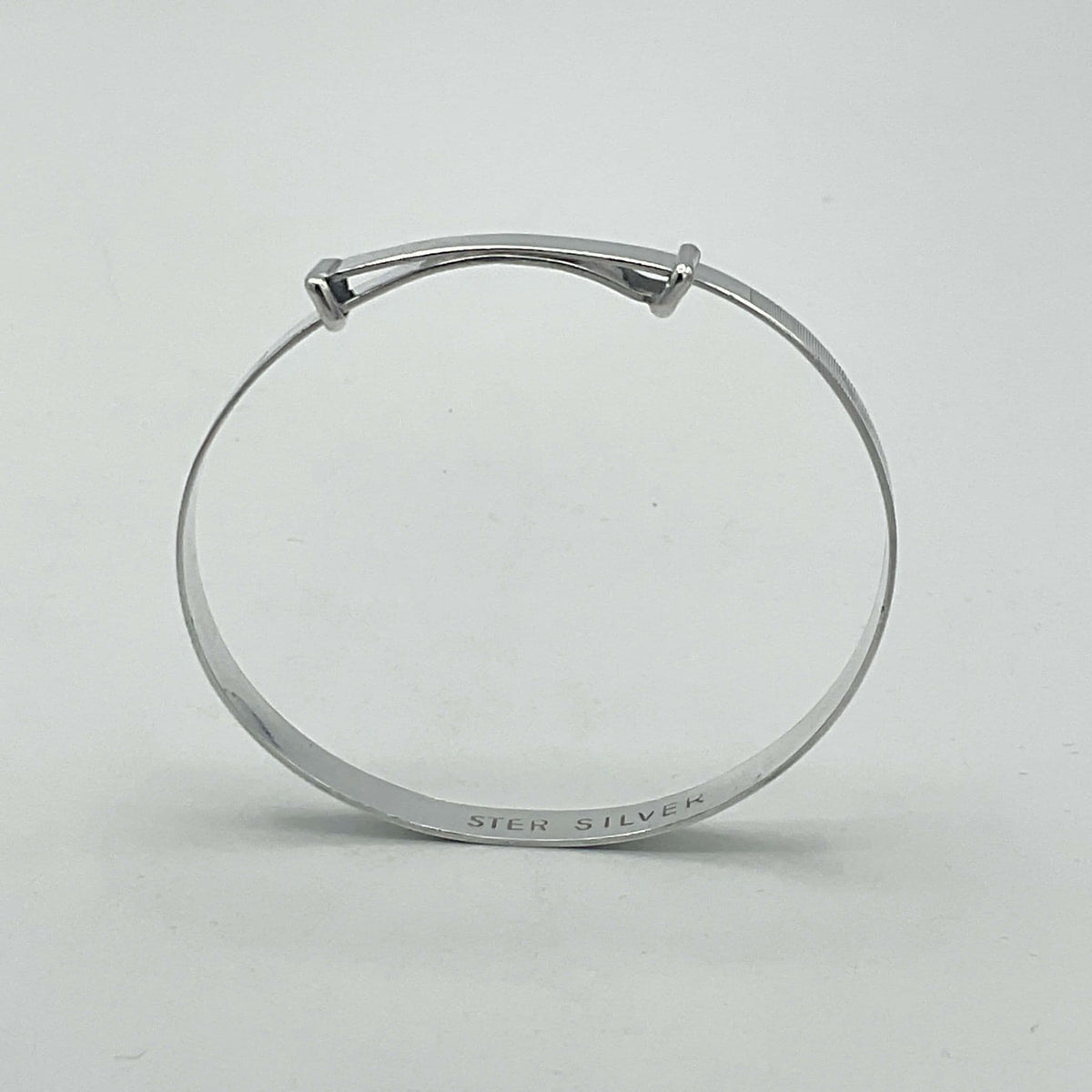 Sterling Silver Baby Bracelet, Christening, Baptism Baby Gift - Beeches Vintage
