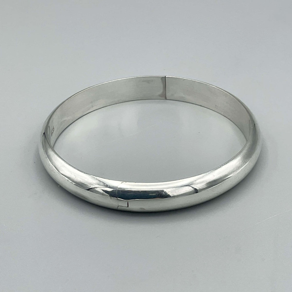 Sterling Silver Hinged Bangle Bracelet, 2009 Hallmark - Beeches Vintage