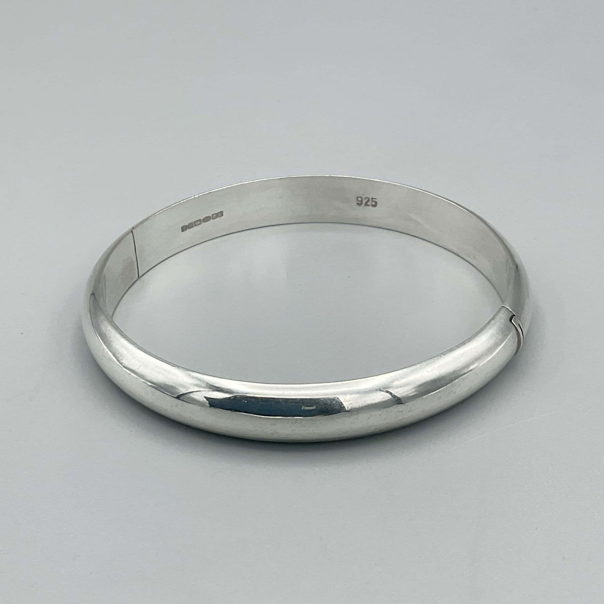 Sterling Silver Hinged Bangle Bracelet, 2009 Hallmark - Beeches Vintage