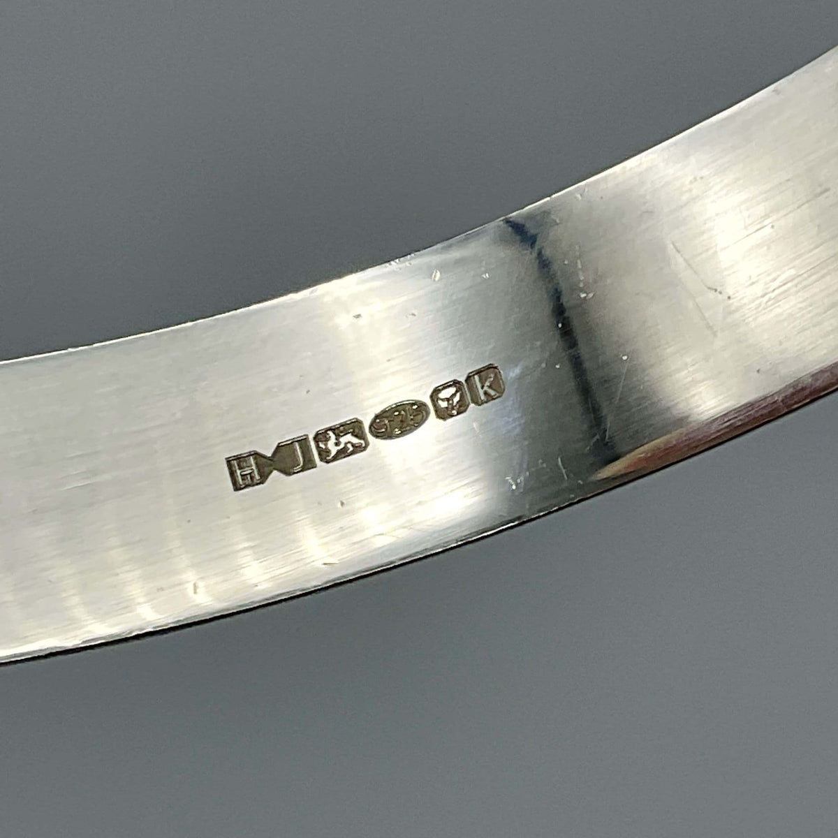 Sterling Silver Hinged Bangle Bracelet, 2009 Hallmark - Beeches Vintage