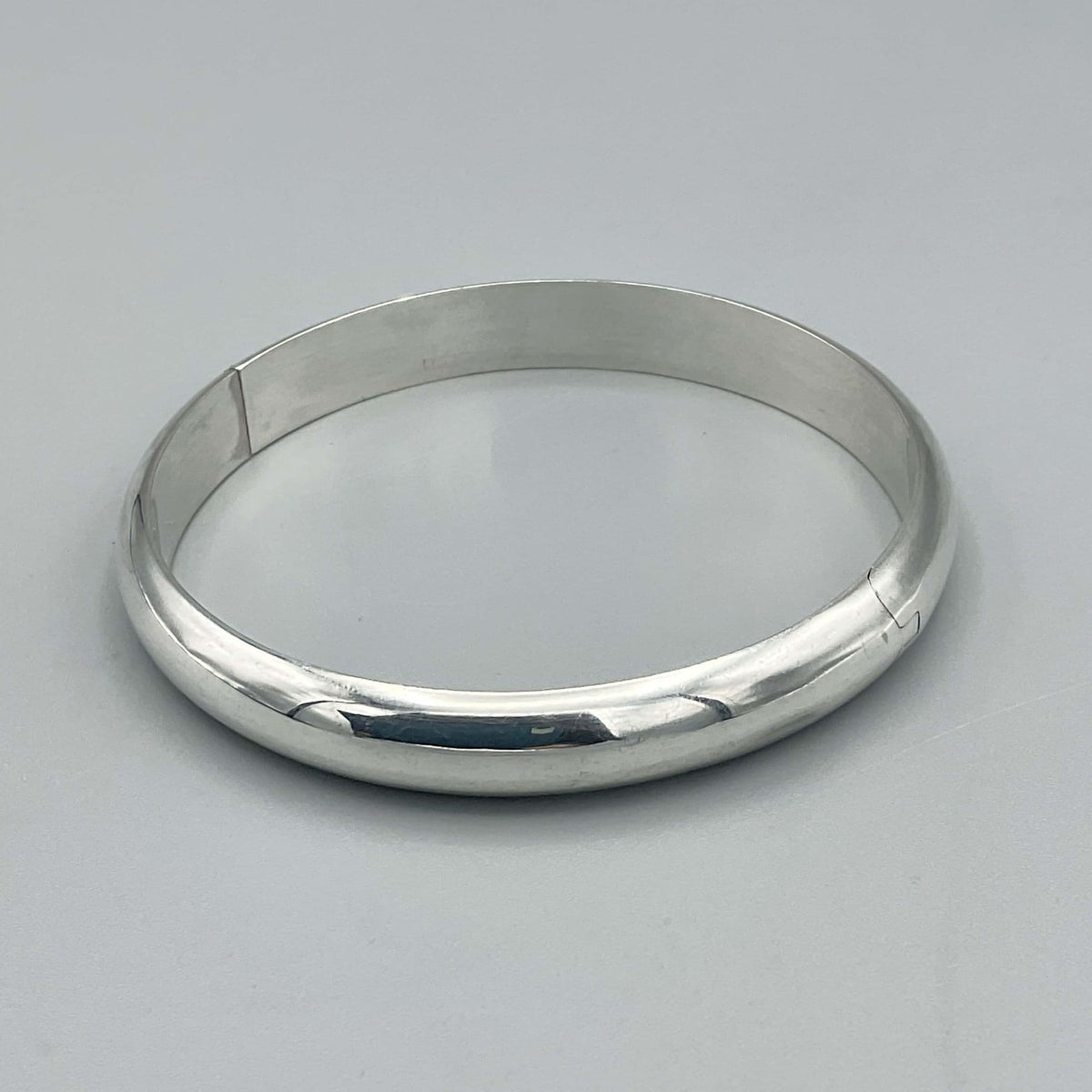 Sterling Silver Hinged Bangle Bracelet, 2009 Hallmark - Beeches Vintage