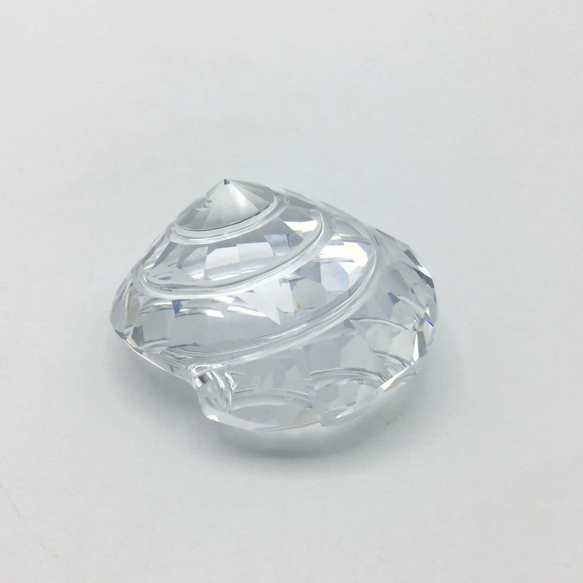 Swarovski Crystal Spiral Sea Shell Ornament - Beeches Vintage