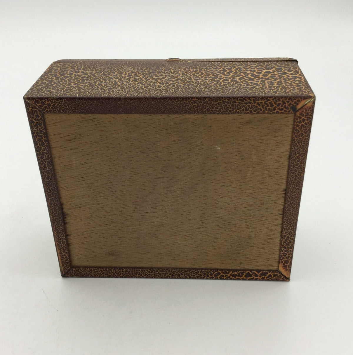 Vintage 1950s Metal Trinket or Cufflinks Box - Beeches Vintage