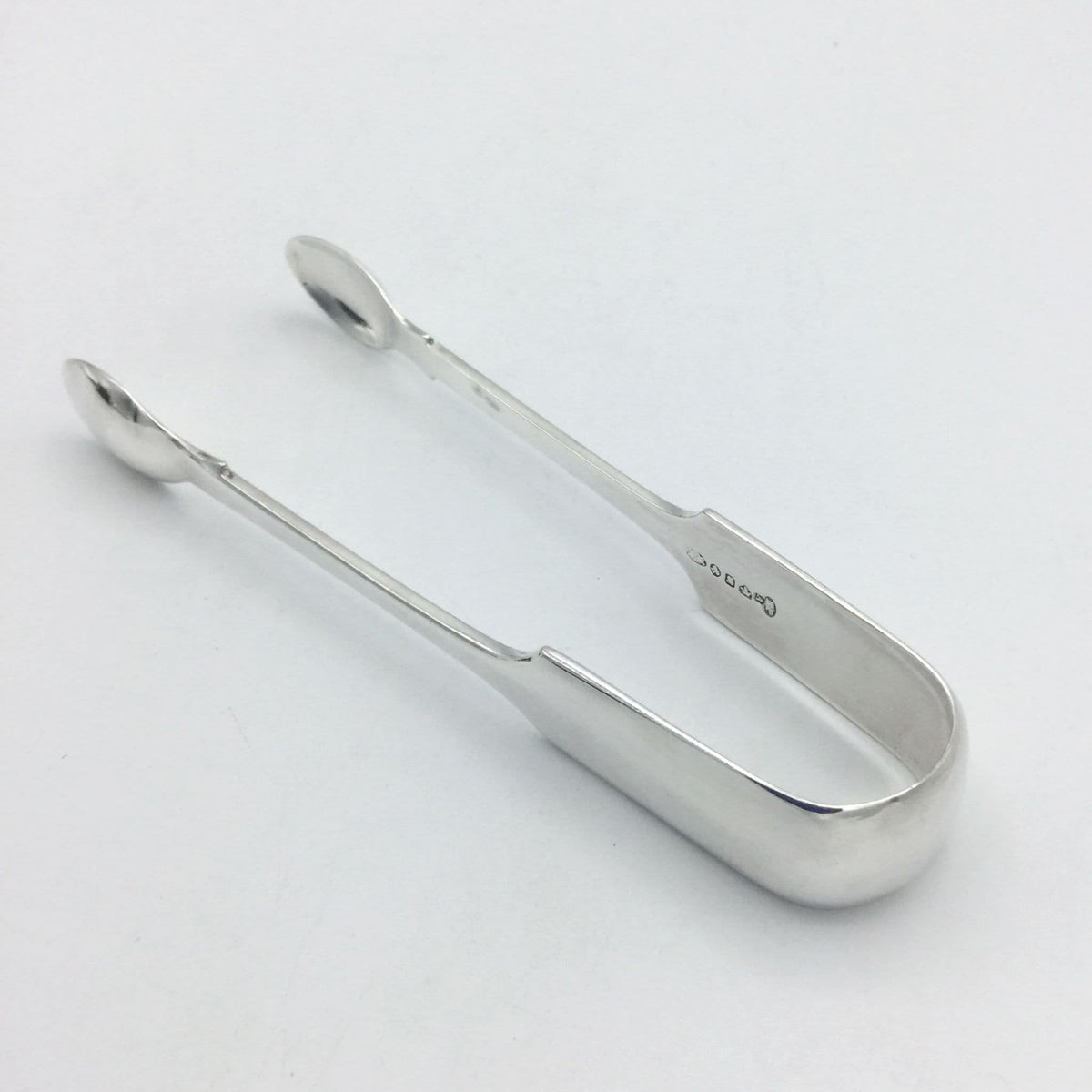 Antique Victorian Silver Plated Sugar Tongs - Beeches Vintage