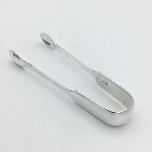 Antique Victorian Silver Plated Sugar Tongs - Beeches Vintage