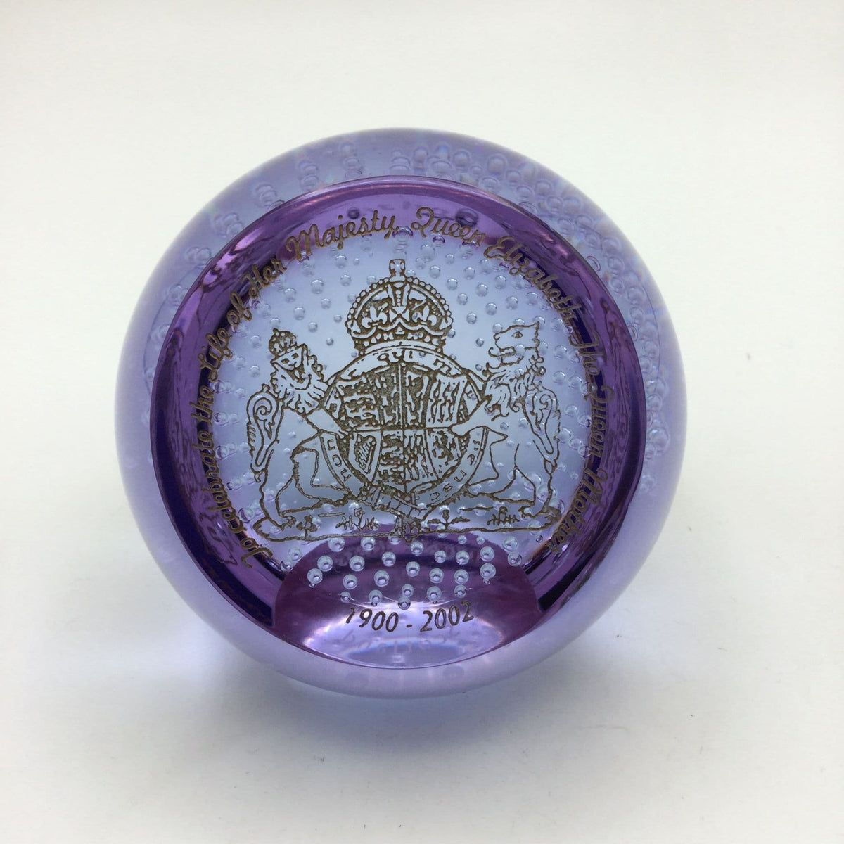 Caithness Royal Commemorative Paperweight - Beeches Vintage