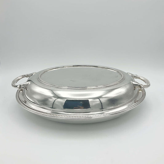 Mappin & Webb 1930s Entree Dish, Silver Plated Serving Dish - Beeches Vintage