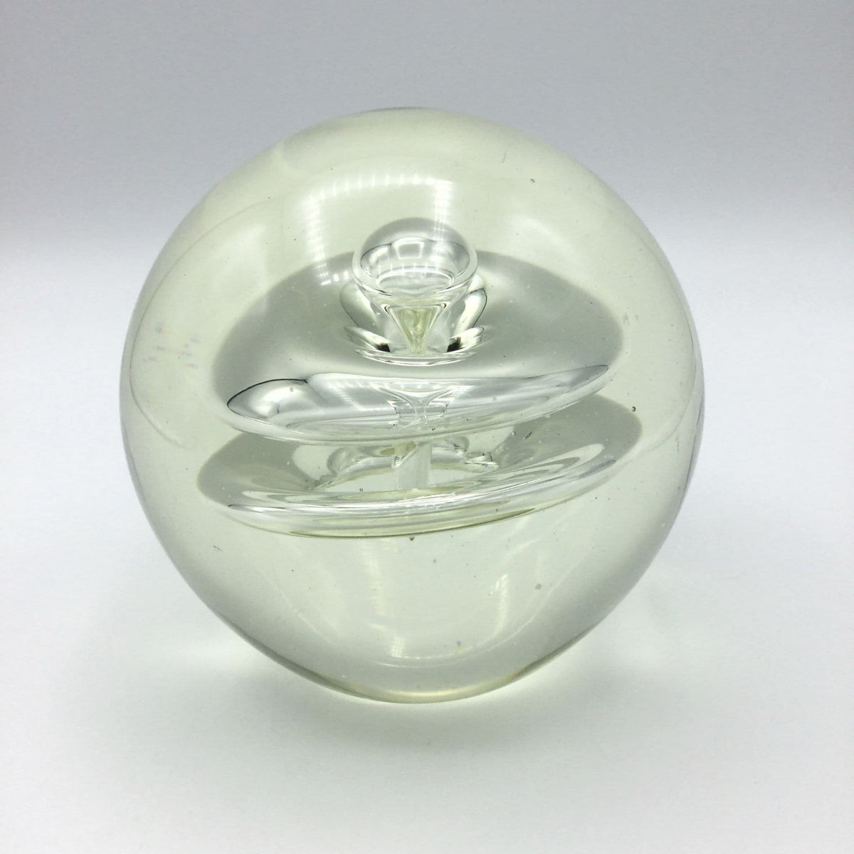 Parlane Large Glass Paperweight - Beeches Vintage