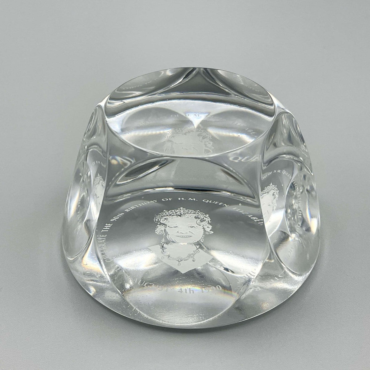 Queen Mother Commemorative Paperweight - Beeches Vintage