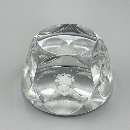 Queen Mother Commemorative Paperweight - Beeches Vintage