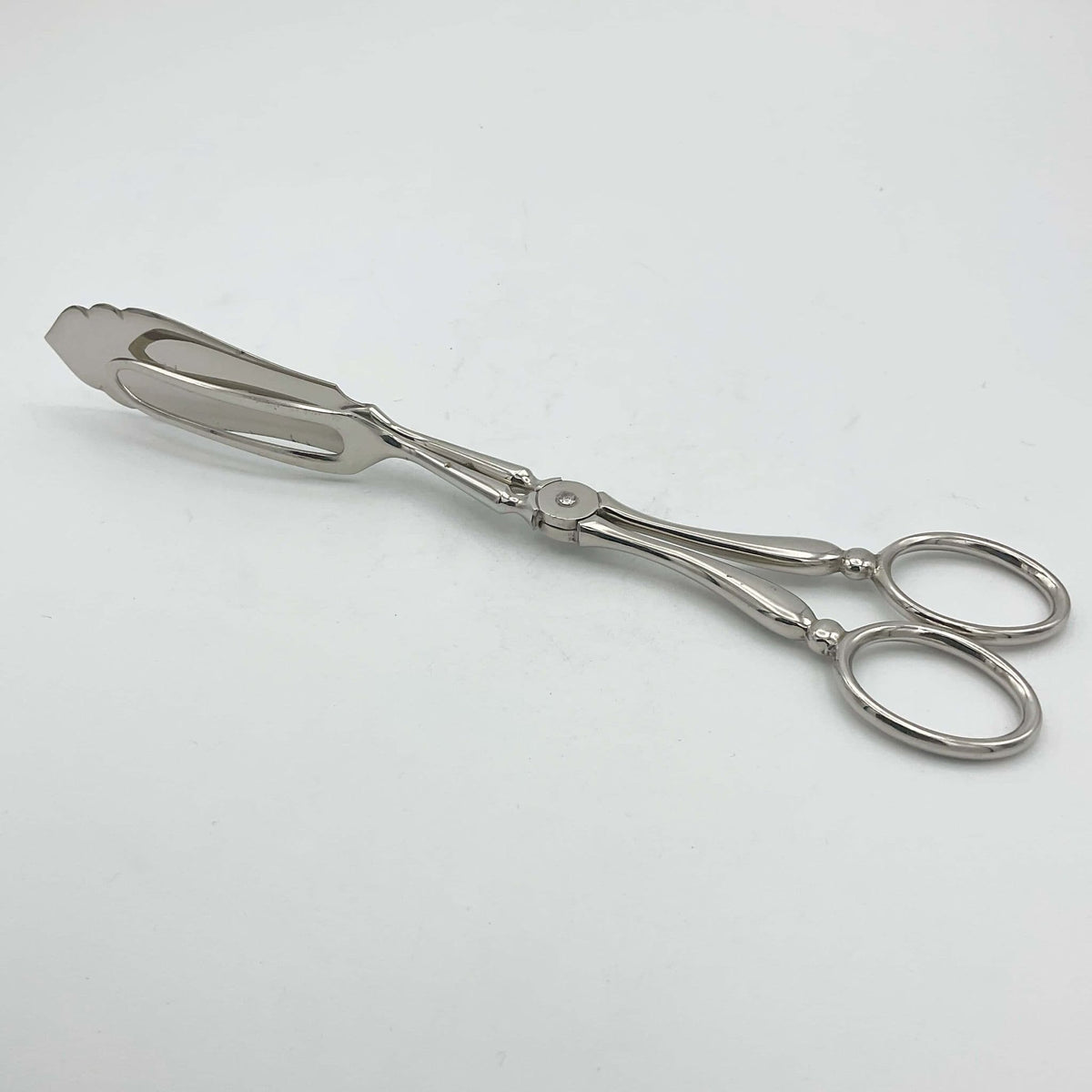 Silver Plated Serving Tongs - Beeches Vintage