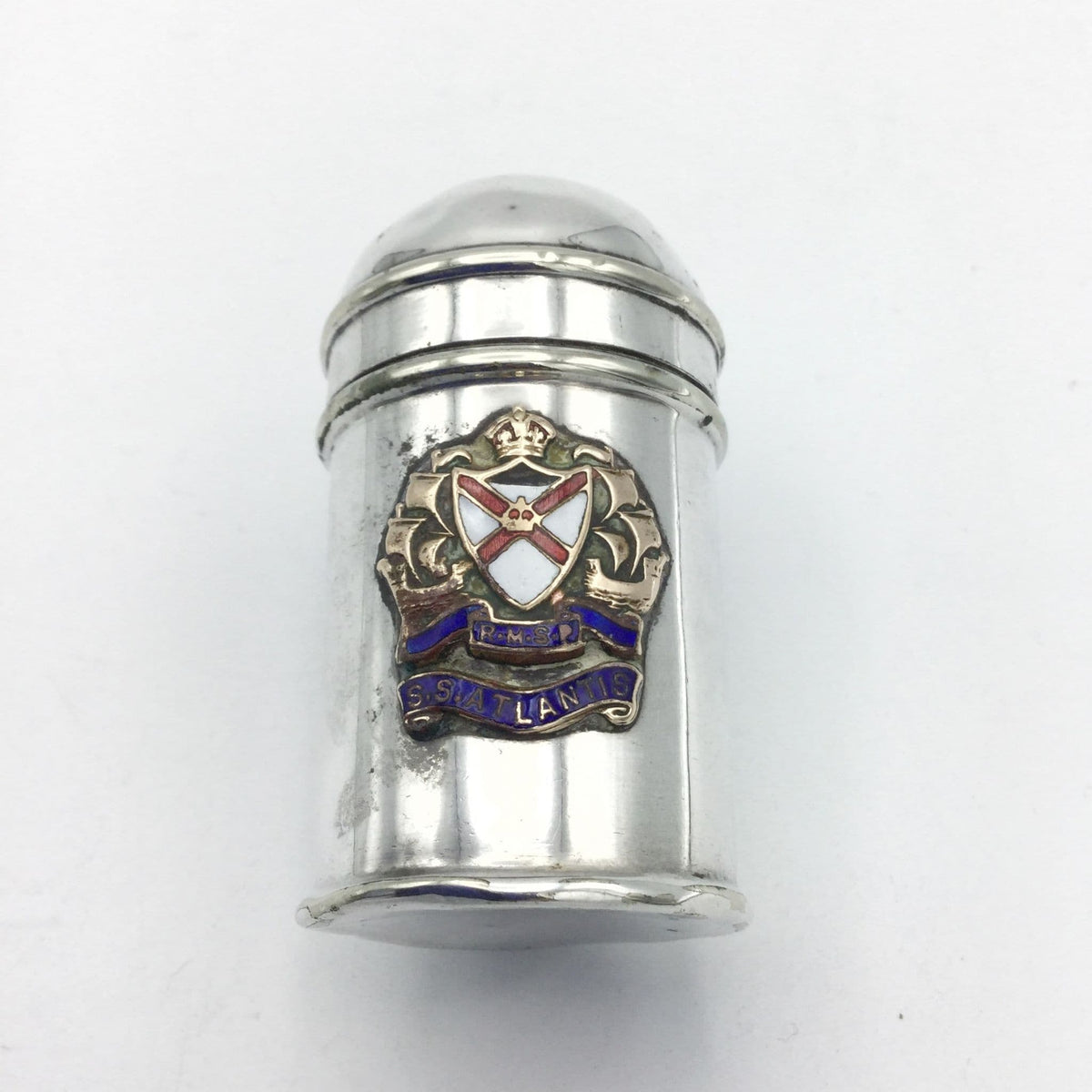 SS Atlantis Silver Plated Pepper Pot - Beeches Vintage