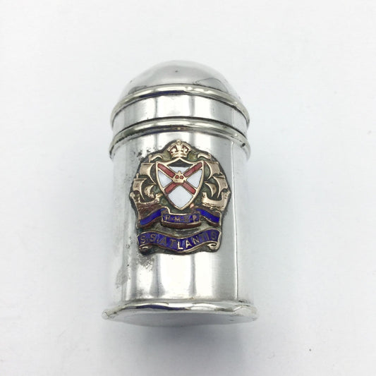 SS Atlantis Silver Plated Pepper Pot - Beeches Vintage