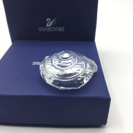 Swarovski Crystal Spiral Sea Shell Ornament - Beeches Vintage
